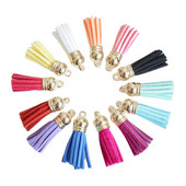 10 gab 37 mm krāsains mākslīgās ādas pušķis, DIY kulonu piekariņi, atslēgu piekariņi, mobilo tālruņu siksniņas, rotaslietas