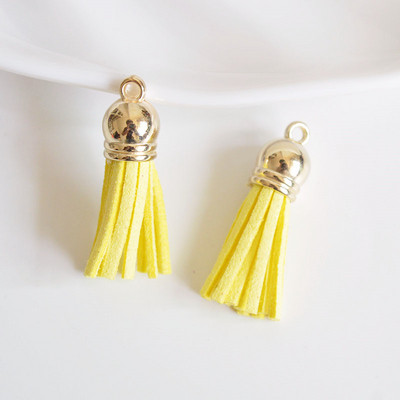 10 gab 37 mm krāsains mākslīgās ādas pušķis, DIY kulonu piekariņi, atslēgu piekariņi, mobilo tālruņu siksniņas, rotaslietas