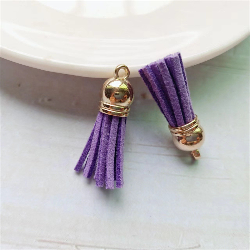 10 gab 37 mm krāsains mākslīgās ādas pušķis, DIY kulonu piekariņi, atslēgu piekariņi, mobilo tālruņu siksniņas, rotaslietas