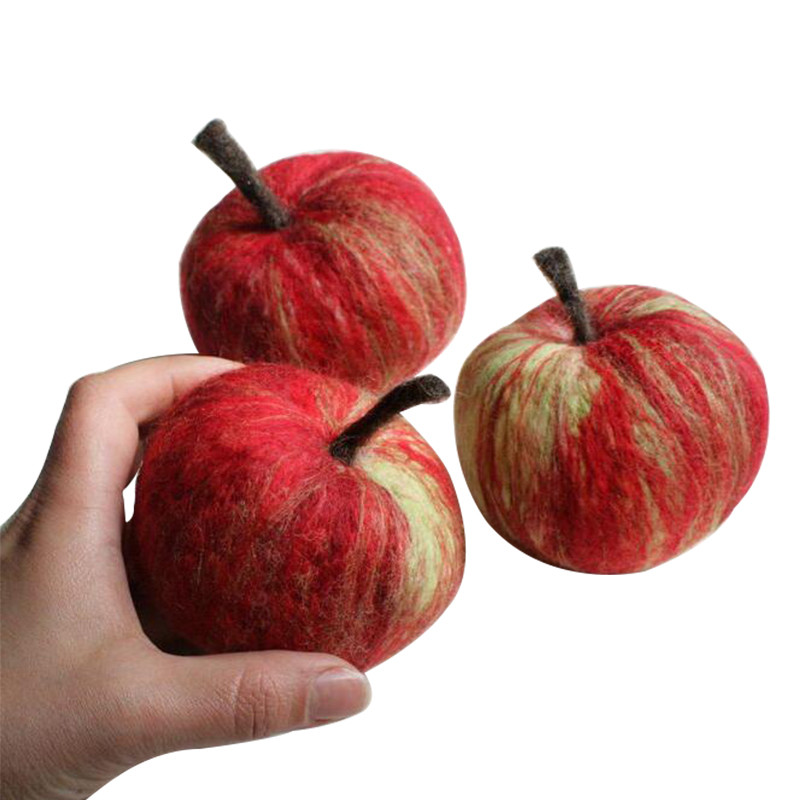 MIUSIE 50/100g/ Sarkana krāsa sērija Roving vilnas šķiedra ziedu dzīvnieku vilnas filcēšana roku darbs vērpšanai mitrā filcēšana lelles rokdarbi