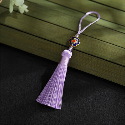 WFFNNKC 10Gb plūmju ziedu pušķu kulons Grāmatzīme Iekarināma smaile soma Automašīnas dekors Bārkstis Rotaslietas Amatniecība DIY aizkaru šūšanas aksesuārs