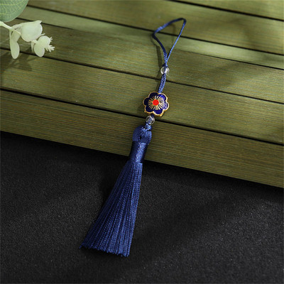 WFFNNKC 10Gb plūmju ziedu pušķu kulons Grāmatzīme Iekarināma smaile soma Automašīnas dekors Bārkstis Rotaslietas Amatniecība DIY aizkaru šūšanas aksesuārs