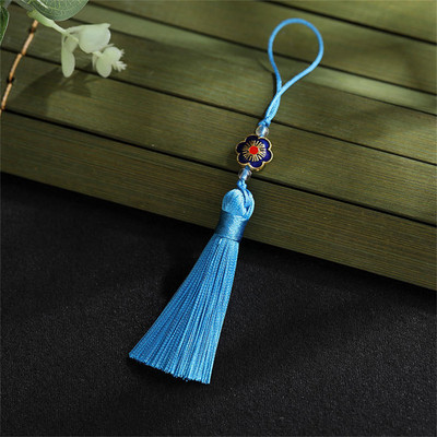 WFFNNKC 10Gb plūmju ziedu pušķu kulons Grāmatzīme Iekarināma smaile soma Automašīnas dekors Bārkstis Rotaslietas Amatniecība DIY aizkaru šūšanas aksesuārs