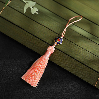 WFFNNKC 10Gb plūmju ziedu pušķu kulons Grāmatzīme Iekarināma smaile soma Automašīnas dekors Bārkstis Rotaslietas Amatniecība DIY aizkaru šūšanas aksesuārs