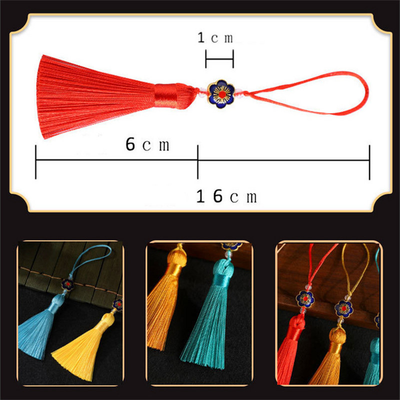 WFFNNKC 10Gb plūmju ziedu pušķu kulons Grāmatzīme Iekarināma smaile soma Automašīnas dekors Bārkstis Rotaslietas Amatniecība DIY aizkaru šūšanas aksesuārs