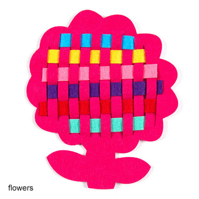 Ar rokām Bērni Augstas kvalitātes neaustas klips Bērnu mācību rotaļlietas DIY filca audums Amatniecība bērnudārza agrīna apmācība