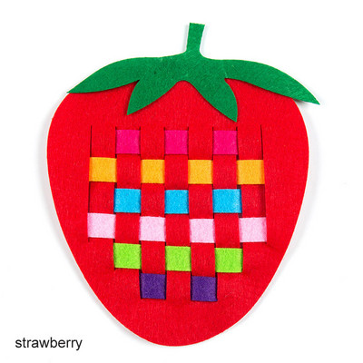 Ar rokām Bērni Augstas kvalitātes neaustas klips Bērnu mācību rotaļlietas DIY filca audums Amatniecība bērnudārza agrīna apmācība