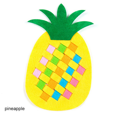 Ar rokām Bērni Augstas kvalitātes neaustas klips Bērnu mācību rotaļlietas DIY filca audums Amatniecība bērnudārza agrīna apmācība