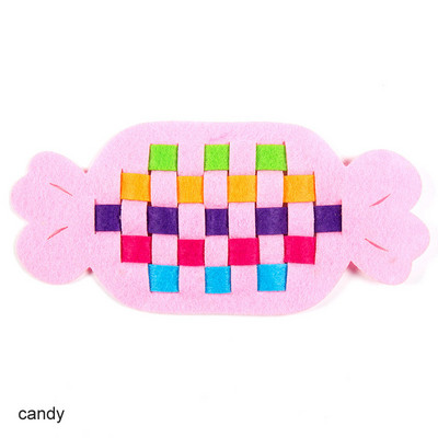 Ar rokām Bērni Augstas kvalitātes neaustas klips Bērnu mācību rotaļlietas DIY filca audums Amatniecība bērnudārza agrīna apmācība