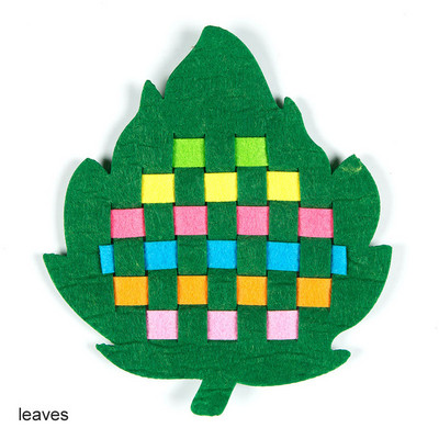 Ar rokām Bērni Augstas kvalitātes neaustas klips Bērnu mācību rotaļlietas DIY filca audums Amatniecība bērnudārza agrīna apmācība