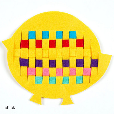 Ar rokām Bērni Augstas kvalitātes neaustas klips Bērnu mācību rotaļlietas DIY filca audums Amatniecība bērnudārza agrīna apmācība