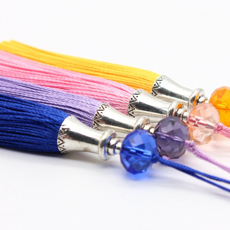 10 gab 80 mm mākslīgā kristāla pērlītes ar bārkstīm pušķi Kulonu pakaramais apģērbam Skatuves kleita Aizkaru festivāla aksesuāri