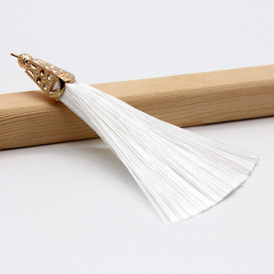 4 gab. 90 mm metāla vāciņš ar bārkstīm gredzenu pušķi Kulonu pakaramais apģērbam Skatuves kleita Aizkaru festivāla dekorācijas aksesuāri