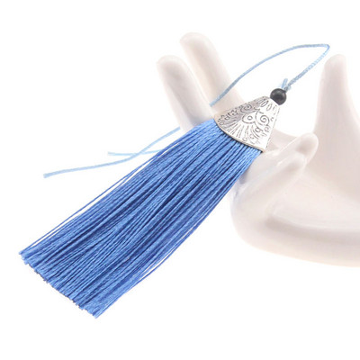 4gab 80 mm sudraba konusa vāciņš ar bārkstīm, pušķi Kulonu pakaramais apģērbam Skatuves kleita Aizkaru festivāla dekorācijas aksesuāri