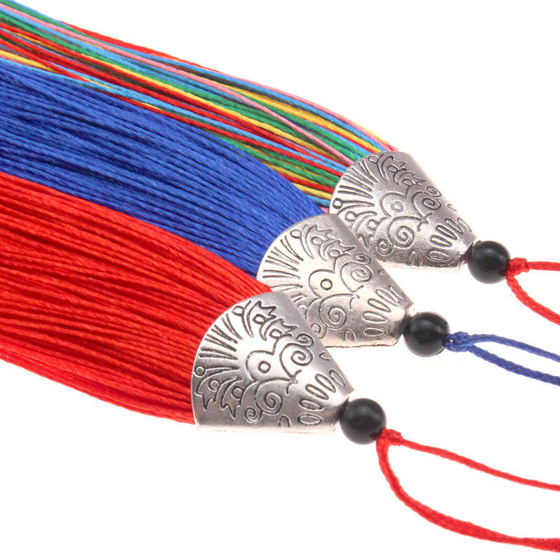 4gab 80 mm sudraba konusa vāciņš ar bārkstīm, pušķi Kulonu pakaramais apģērbam Skatuves kleita Aizkaru festivāla dekorācijas aksesuāri