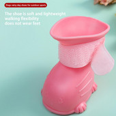 4Gb Stilīgi mājdzīvnieku suņu kaķu pēdu spīļu pārsegi Lietus apavi Mājdzīvnieku apavi Stiprinājuma lentes Nodilums