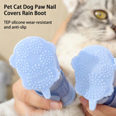 4 kom. Izvrsne navlake za stopala kućnih ljubimaca Neklizajuće vodootporne fino izrađene navlake za kućne ljubimce, pse, mačke, navlake za noge, pandže Cipele za kišu