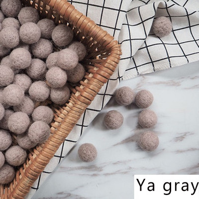 10kom kuglica od filca Šarene okrugle vunene kuglice od filca 2 cm Pom pomovi Ukrasi za vjenčanje DIY ručno rađeni zanatski pokloni Pribor za spomenare 2022.