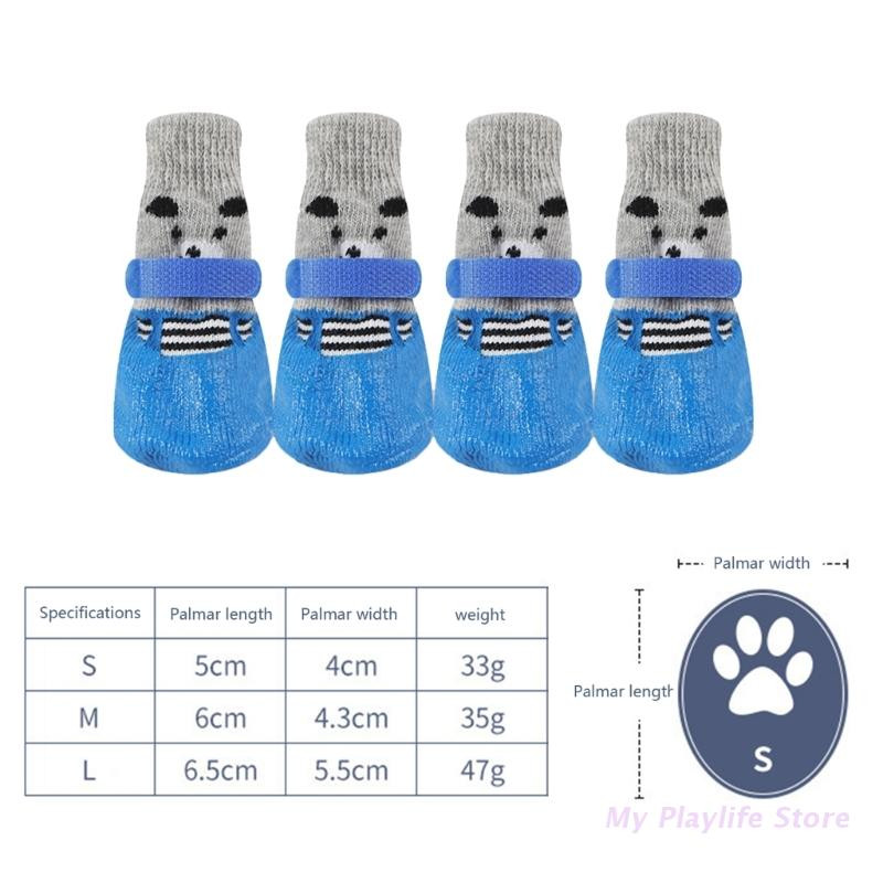 Mājdzīvnieku suns Neslīdošas, nodilumizturīgas zeķes, ūdensnecaurlaidīgas kucēnu kurpes un zeķes kaķiem, pret skrāpējumiem, pret netīrumiem, kāju pārvalks mājdzīvnieku āra apavi