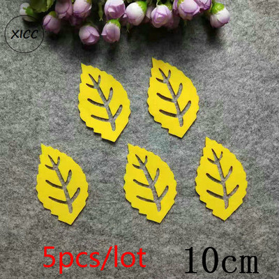 „Pasidaryk pats“ amatų aksesuarai Lapai rankų darbo veltinio trinkelės Neaustinės žalios eglutės lopinėlis Vaikų darželis Mokyklos sienų dekoravimas Vaikų vakarėlis