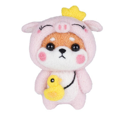 Paket materijala za filcanje vune Nonvor Komplet za ručno filcanje iglom za životinje Paket materijala za filcanje od dvanaest zodijaka za početnike