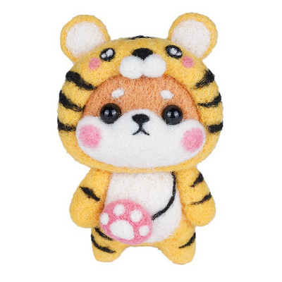 Paket materijala za filcanje vune Nonvor Komplet za ručno filcanje iglom za životinje Paket materijala za filcanje od dvanaest zodijaka za početnike