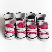 Džinsu apavi suņiem 4 gab