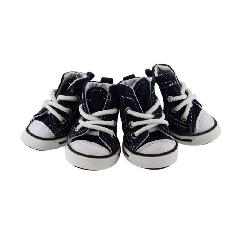 Džinsu apavi suņiem 4 gab