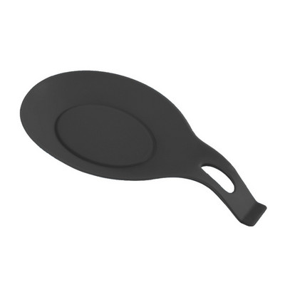 Silikoninis, izoliuotas šaukšto laikiklis, karščiui atsparus padėkliukas gėrimų stiklinis padėkliukas šaukšto laikiklis stalo įrankiai lentynos virtuvės įrankiai.