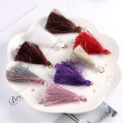 5Gb 40mm Garums Glitter Sharp Gredzenu vāciņš ar bārkstīm pušķi Kulonu pakaramais apģērbam Skatuves kleita Aizkaru festivāla aksesuāri