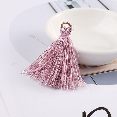 5Gb 40mm Garums Glitter Sharp Gredzenu vāciņš ar bārkstīm pušķi Kulonu pakaramais apģērbam Skatuves kleita Aizkaru festivāla aksesuāri