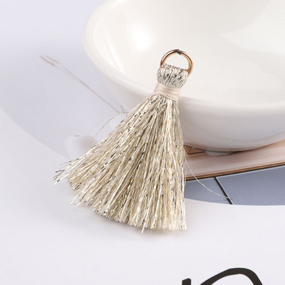 5Gb 40mm Garums Glitter Sharp Gredzenu vāciņš ar bārkstīm pušķi Kulonu pakaramais apģērbam Skatuves kleita Aizkaru festivāla aksesuāri