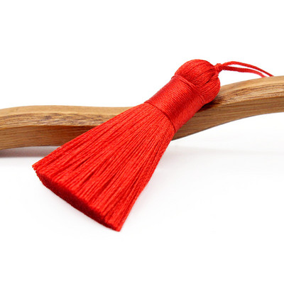 5 cm kokvilnas pušķis iekarināmas virves bārkstis aizkaru šūšanai.