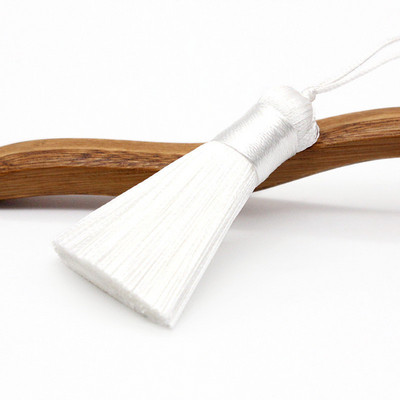 5 cm kokvilnas pušķis iekarināmas virves bārkstis aizkaru šūšanai.