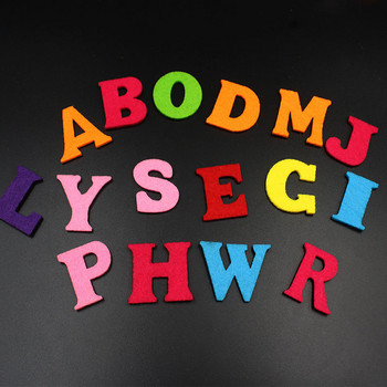 50 τμχ Mix Ψηφιακά Γράμματα Μάλλινες τσόχες Υφασμάτινες χειροτεχνίες Ονοματικά μπαλώματα Παιδικά Παιδικά Αλφάβητο Πρώιμης Εκπαίδευσης Χειροποίητα DIY παιχνίδια