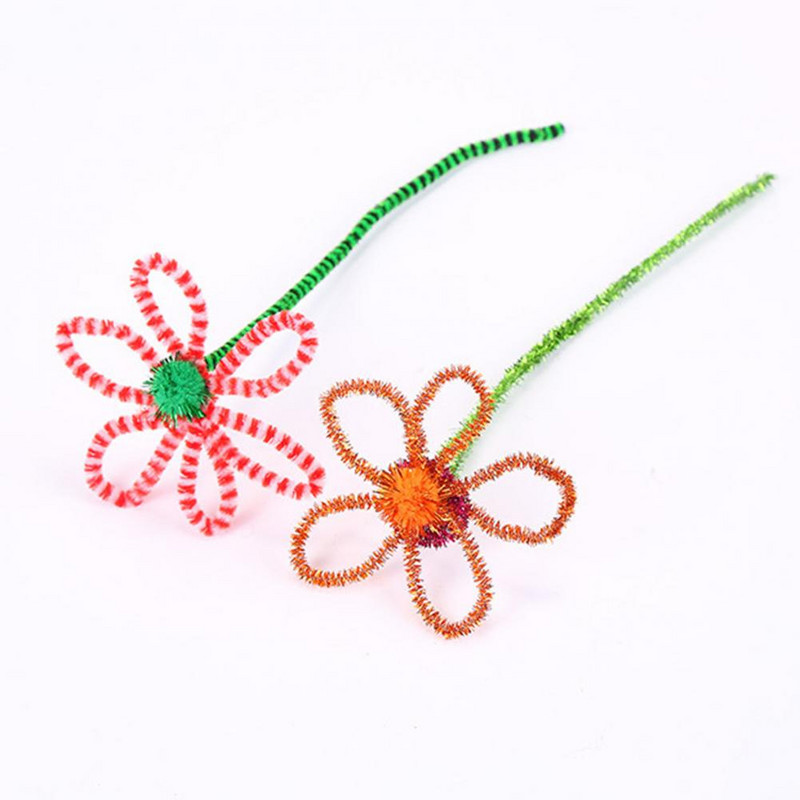 100 gab. Izplūdušais nūja, elastīgs, mīksts, praktisks kultivēšanas spējas, izveidojot izplūdušo cauruļu tīrītāju, izplūdušo šenilu kātu, mākslas piederumi