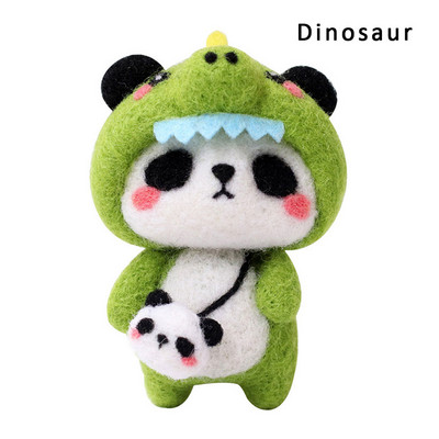 Daudzveidīgs jauks dzīvnieku vilnas filcēšanas materiālu iepakojums Shiba Inu rokām darināta rotaļlietu lelle, nepabeigts ar dūrēm izgatavots komplekts DIY mākslas amatniecība