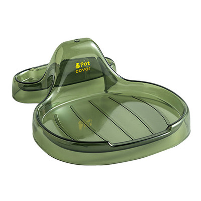 Puodo dangtis stovas lentyna Virtuvės organizatorius Valgomojo pagaliuko šaukšto atrama kastuvo laikiklis Keptuvės dangtis Stovas Šaukšto atraminis stovas Maisto gaminimo įrankiai