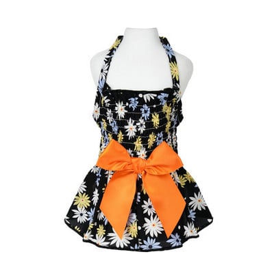 Haljine za pse za kućne ljubimce Slatke pamučne suknje s printom za male i srednje pse Ljetna odjeća Vjenčanice Proizvodi za kućne ljubimce