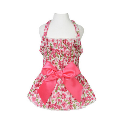 Haljine za pse za kućne ljubimce Slatke pamučne suknje s printom za male i srednje pse Ljetna odjeća Vjenčanice Proizvodi za kućne ljubimce