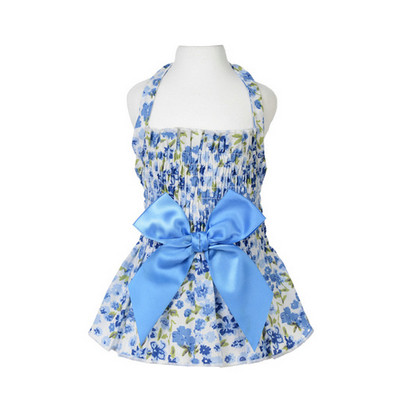 Haljine za pse za kućne ljubimce Slatke pamučne suknje s printom za male i srednje pse Ljetna odjeća Vjenčanice Proizvodi za kućne ljubimce