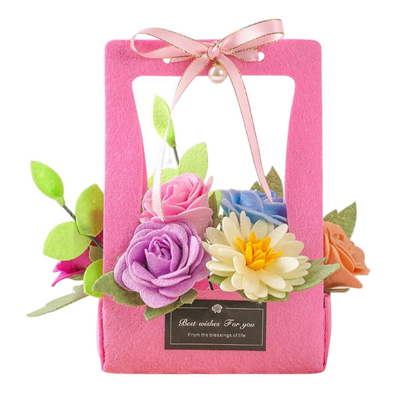 3D DIY filca ziedu groza materiāls Helovīna Lieldienu mājas dekorēšanai