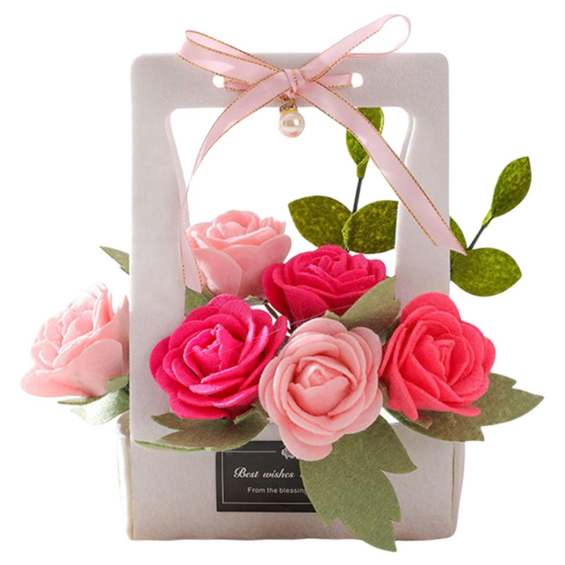 3D DIY filca ziedu groza materiāls Helovīna Lieldienu mājas dekorēšanai