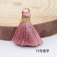 2 cm gredzens, piekārts, mirdzošs, vītnes gala virves bārkstis pušķis aizkariem, apģērba rotājumi, atslēgu piekariņi, amatniecības piederumi, 10 gab.