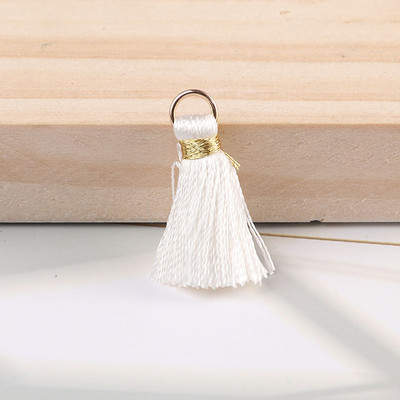 2 cm gredzens, piekārts, mirdzošs, vītnes gala virves bārkstis pušķis aizkariem, apģērba rotājumi, atslēgu piekariņi, amatniecības piederumi, 10 gab.