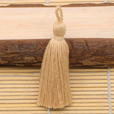 8 cm kokvilnas pušķis piekarināmas virves bārkstis aizkaru šūšanai.