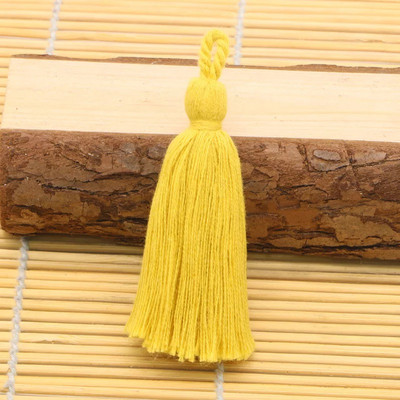 8 cm kokvilnas pušķis piekarināmas virves bārkstis aizkaru šūšanai.