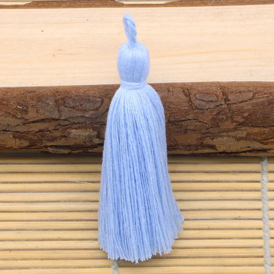 8 cm kokvilnas pušķis piekarināmas virves bārkstis aizkaru šūšanai.