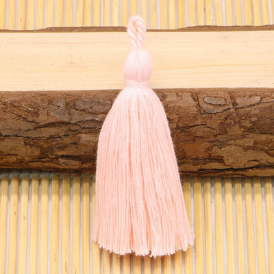 8 cm kokvilnas pušķis piekarināmas virves bārkstis aizkaru šūšanai.