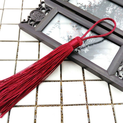 5Gb Pušķis Ķīnas mezgls Vertikāls ledus zīda pušķu kulons Auskariem Apģērbi Aksesuāri Dekorācijas DIY Dāvana Roku darbs Amatniecība